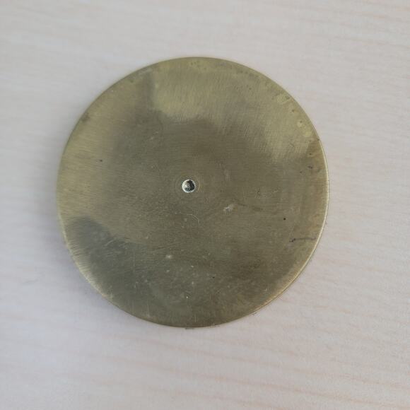 Brass Irish Claddagh | Authentic Vintage Decor | Friendship Gift - Picture 7 of 9